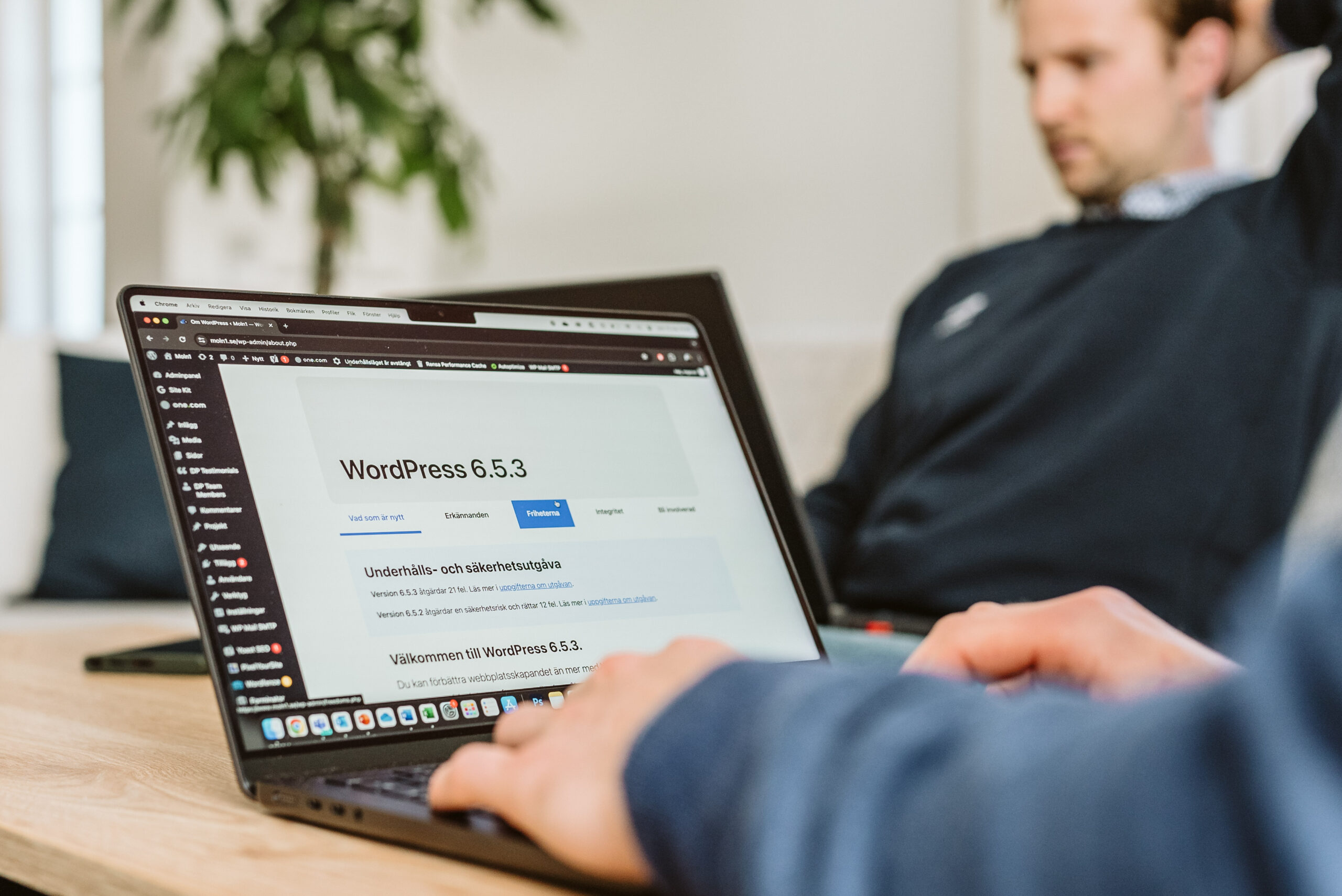 Moln1 SEO byrå i Helsingborg jobbar med WordPress